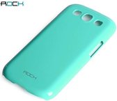 Rock Cover Colorful Turquoise Blue Samsung Galaxy SIII i9300