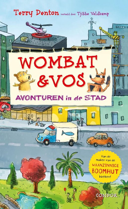 Wombat en Vos - Avonturen in de stad - cover