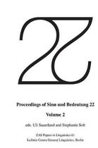 Proceedings of Sinn Und Bedeutung 22