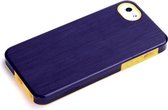 Rock Texture Double Color Protective Case Purple Apple iPhone 5