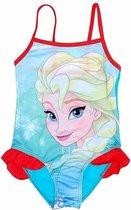 Disney Frozen Badpak - Elsa - 2 Jaar - Maat 92 - Blauw/Roze