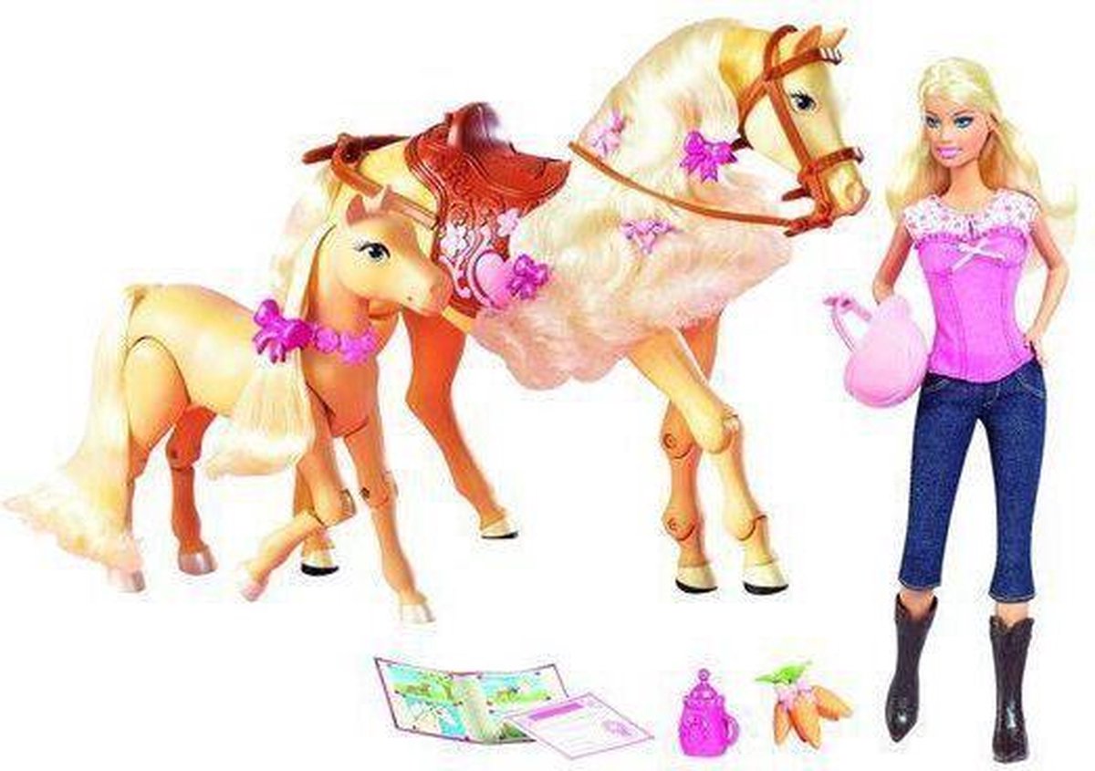 In zoomen Incident, evenement Bakken Barbie Pop met Paard | bol.com