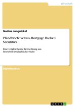 Pfandbriefe versus Mortgage Backed Securities
