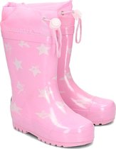 Playshoes regenlaarzen sterren roze