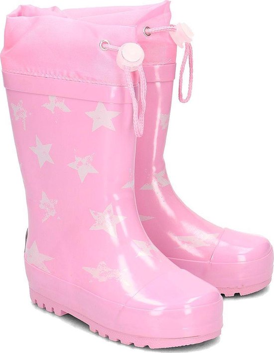 Playshoes regenlaarzen sterren roze | bol.com