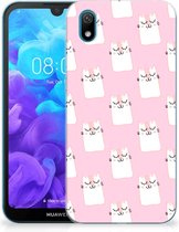Huawei Y5 (2019) TPU Hoesje Sleeping Cats