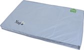 Napzzz draadkooi/bench kussen 59x42x5 cm grijs
