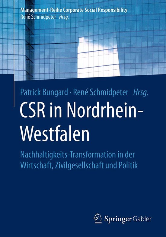 Business and Economics (German Language) - CSR in Nordrhein- ... - cover