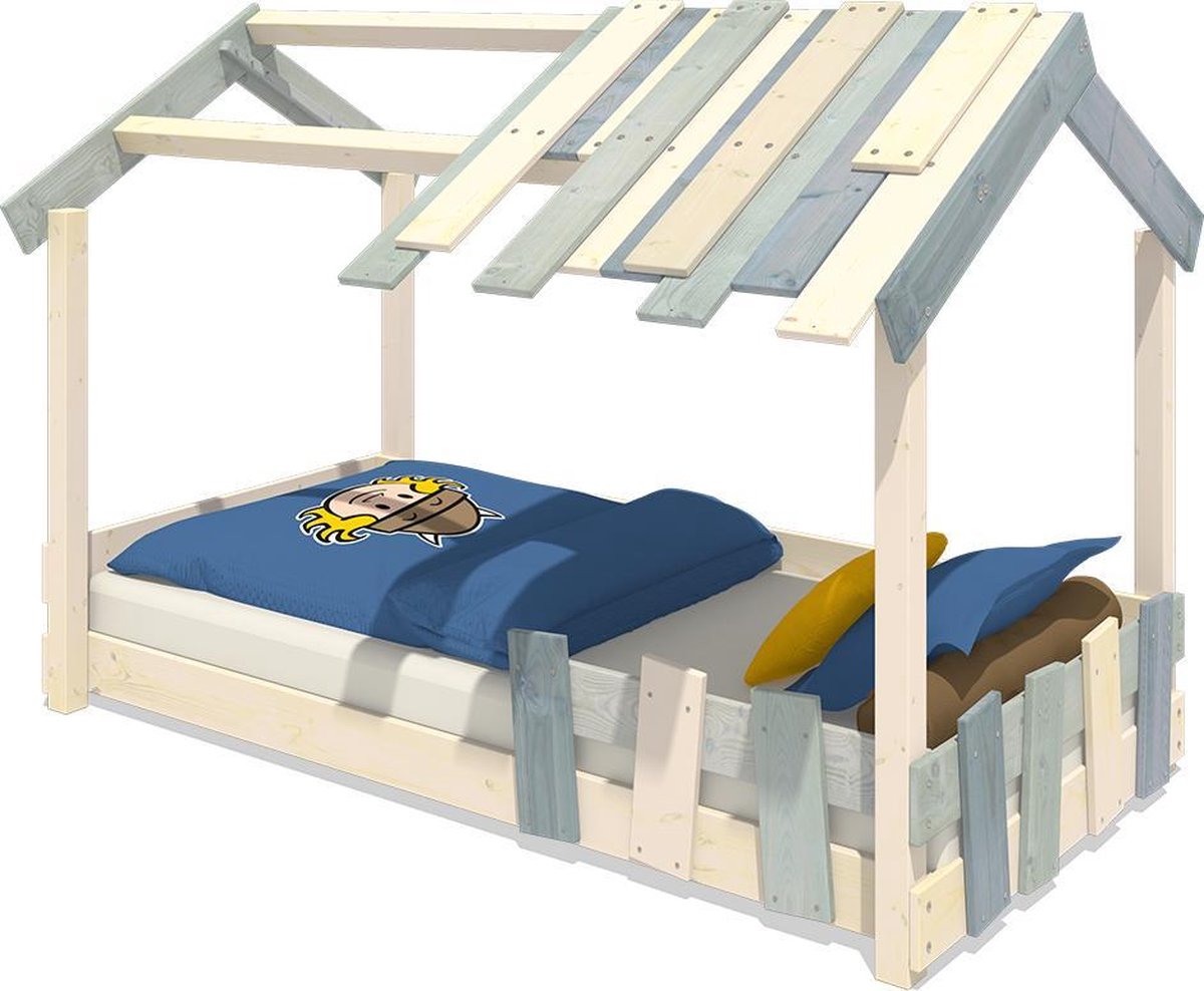 WICKEY Kinderbed CrAzY Beach