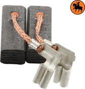 Koolborstelset voor Metabo frees/zaag EW 115 S - 6,35x6,34x14mm