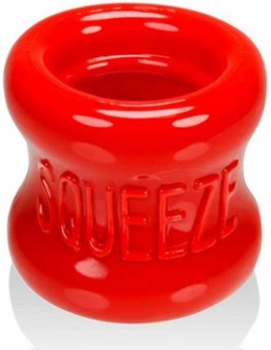 Oxballs squeeze ball stretcher red