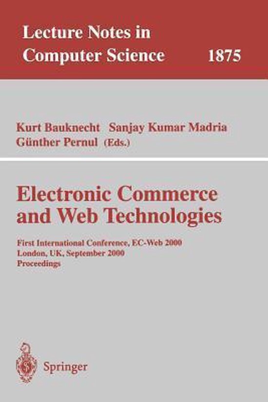 Electronic Commerce and Web Technologies - cover