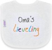 Slabbetje met de tekst: oma's lieveling