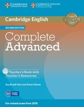 Complete Adv - second edition teacher's book + resource cd-r