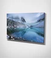 River Between Mountains Canvas - 120 x 80 cm