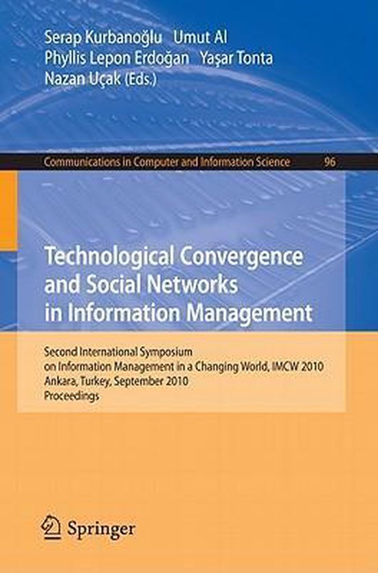 Technological Convergence and Social Networks in Information ... - cover