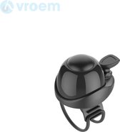 VROEM® Bel voor elektrische step - Xiaomi M365 - Segway - Ninebot - M365 Accessoires - Zwart