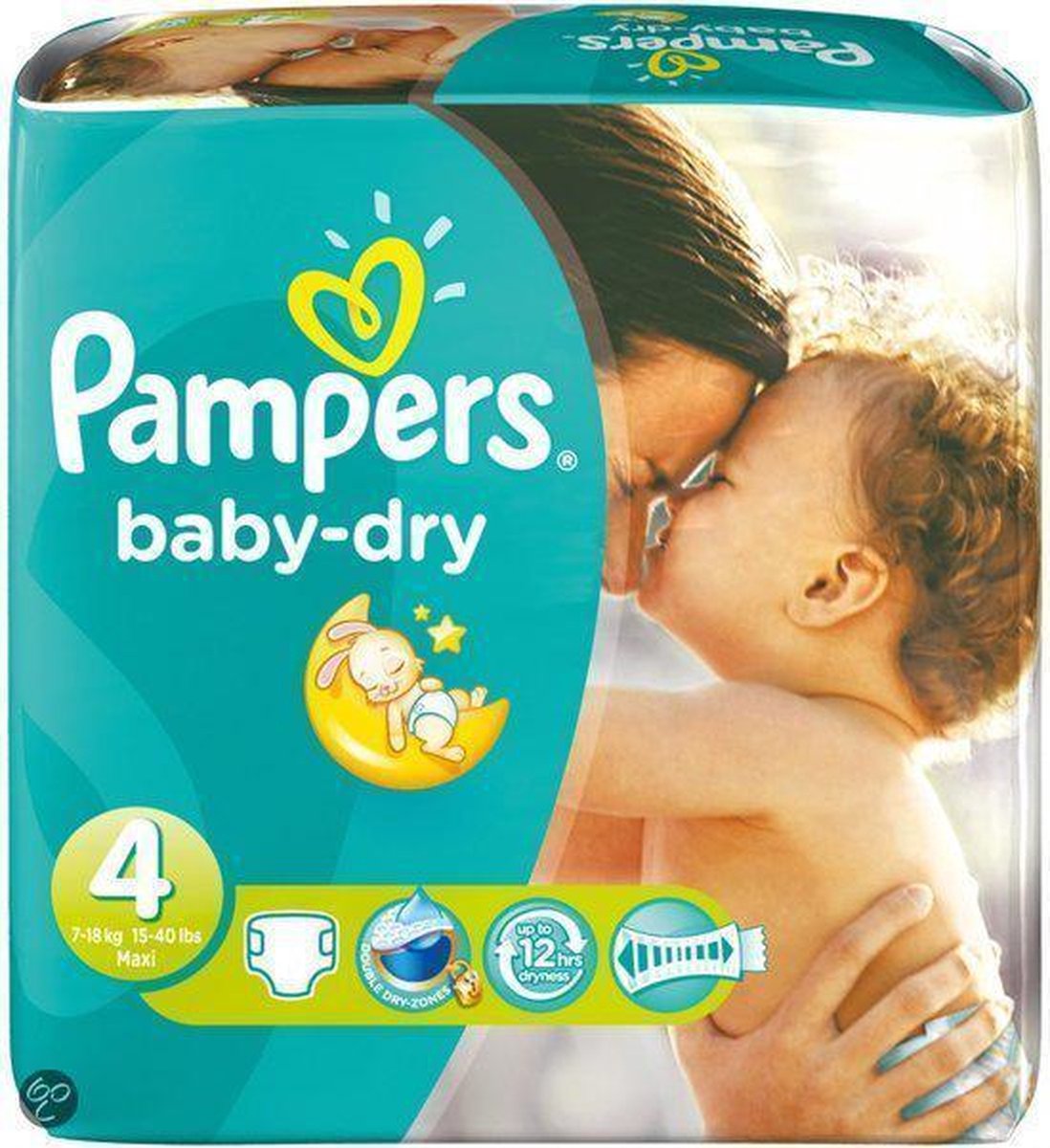 Pampers Baby luier Baby Dry Maat 4 - 160 Luiers Maandbox