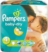 Pampers Baby luier Baby Dry Maat 4 - 160 Luiers Maandbox