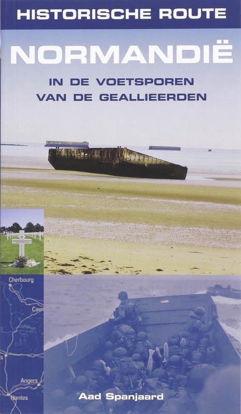 Cover van het boek 'Historische route Normandie'