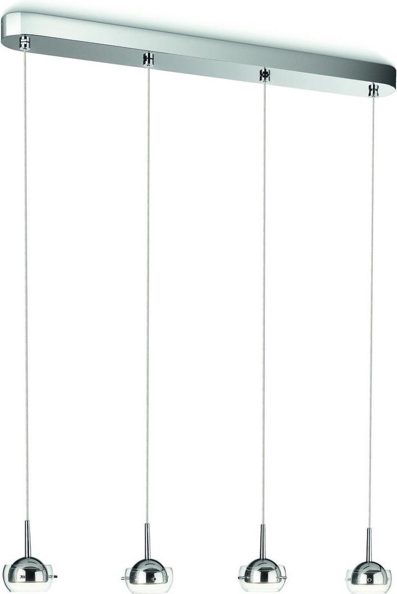 Philips Myliving Cypress - Hanglamp - 4 Lichts - Grijs