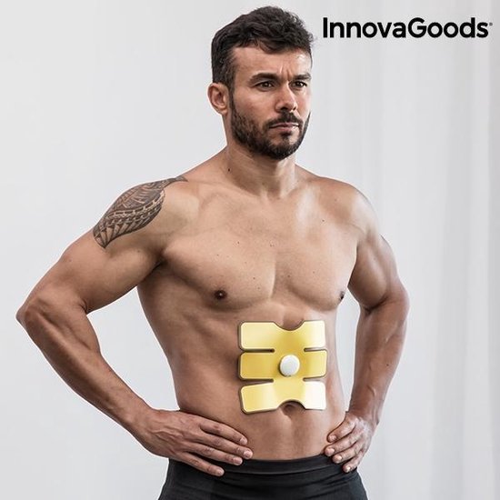 Patch InnovaGoods avec électrostimulation pour les muscles abdominaux | bol