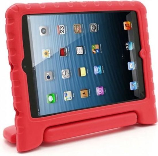Roze staande hoes - geschikt voor iPad hoes voor kinderen - geschikt voor  iPad Mini,... | bol.com