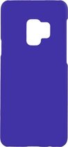Shop4 - Samsung Galaxy S9 Hoesje - Harde Back Case Donker Blauw