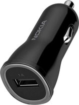 Nokia USB Autolader met MicroUSB kabel (Zwart) - DC-110C