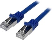 StarTech Cat6 netwerkkabel - Shielded (SFTP) - 3m, blauw patchkabel