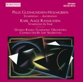 Danish Radio Symphony Orchestra, Leif Segerstam - Holmgreen: Symphony-Antiphony/Rasmussen: Symphony in Time (CD)
