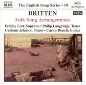 Felicity Lott, Philip Langridge, Carlos Bonell, Osian Ellis, Graham Johnson - Britten: The Folk Songs (Vol.1-6) (2 CD)