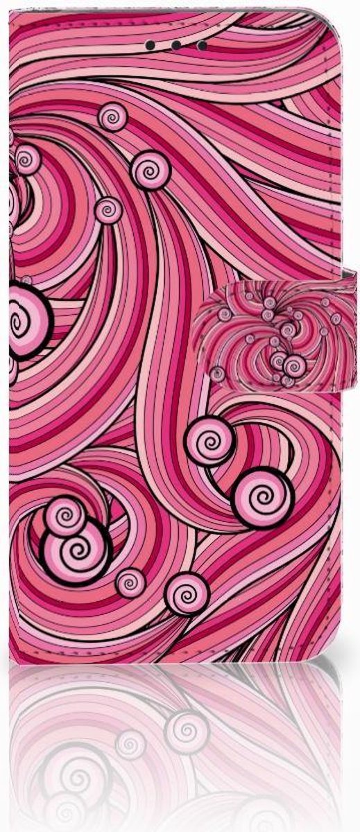Huawei P30 Lite (2020) Hoesje Swirl Pink