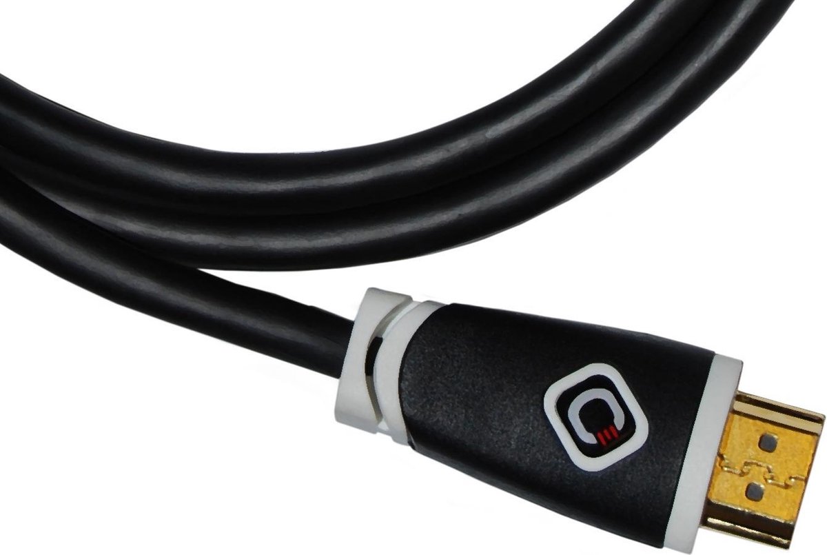 Oehlbach EASY CONNECT HIGH SPEED HDMI®-KABEL MET ETHERNET -kabel lengte 1,5  m | bol.com