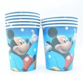 10 stuks kartonnen Mickey Mouse bekers