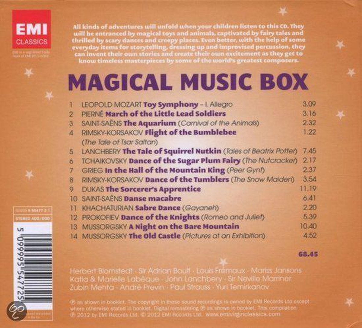 Magical Music Box, various artists CD (album) Muziek bol
