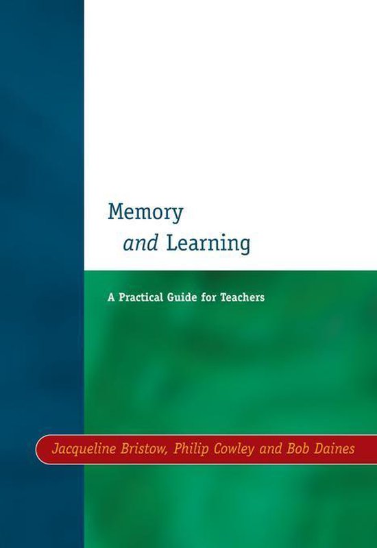 Memory and Learning - cover