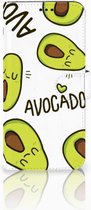Geschikt voor Samsung Galaxy S9 Plus Bookcase Hoesje Avocado Singing