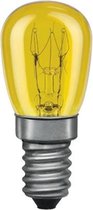 schakelbordlamp 15W E14 60mm 25mm geel