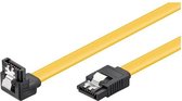 Goobay TAKSATA030DR SATA-kabel 0,3 m SATA 7-pin Zwart, Geel