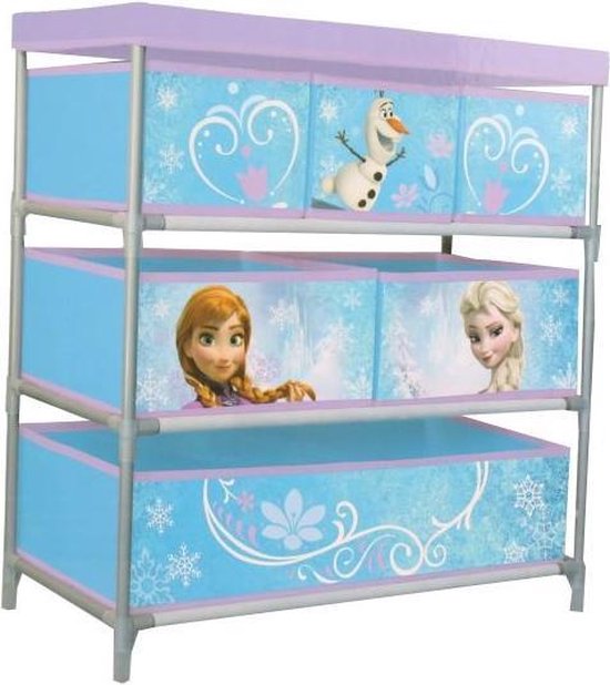 gewicht klink dubbellaag Disney Frozen Speelgoed Opbergkast 65 X 60 X 30 Cm | bol.com