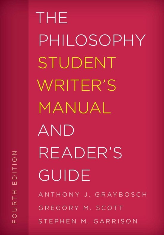 The Student Writer's Manual: A Guide to Reading and Writing  ... - cover