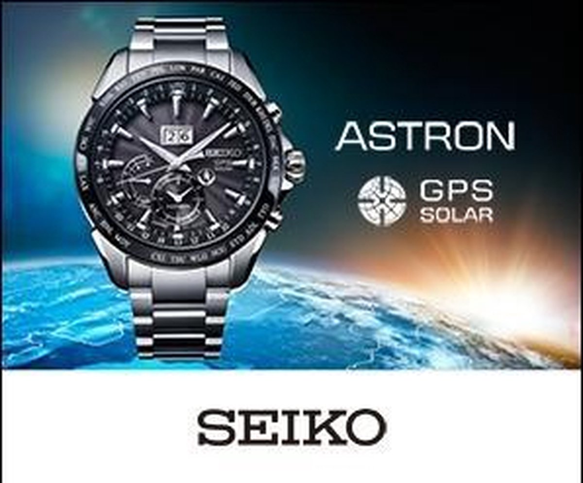 Seiko Astron Solar horloge SSE149J1 | bol.com