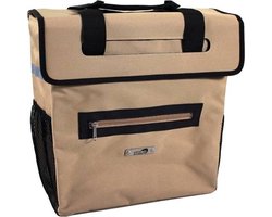 New Looxs Merano Single - Enkele Fietstas / Boodschappentas - 21 l - Zand