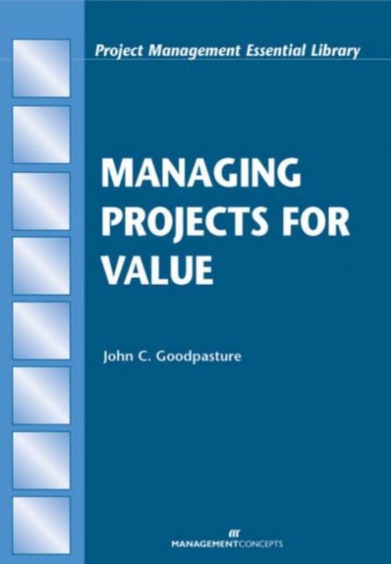 Managing Projects for Value - cover