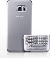 Samsung keyboard cover - zilver - voor Samsung G928 S6 edge+