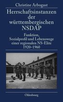 Herrschaftsinstanzen der wurttembergischen NSDAP