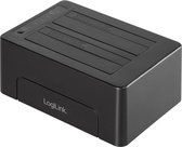 LogiLink QP0028 USB 3.1 (3.1 Gen 2) Type-C Zwart basisstation voor opslagstations