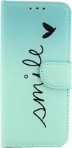 Xssive Hoesje voor Apple iPhone XS MAX 6,5 inch - Book Case - Smile