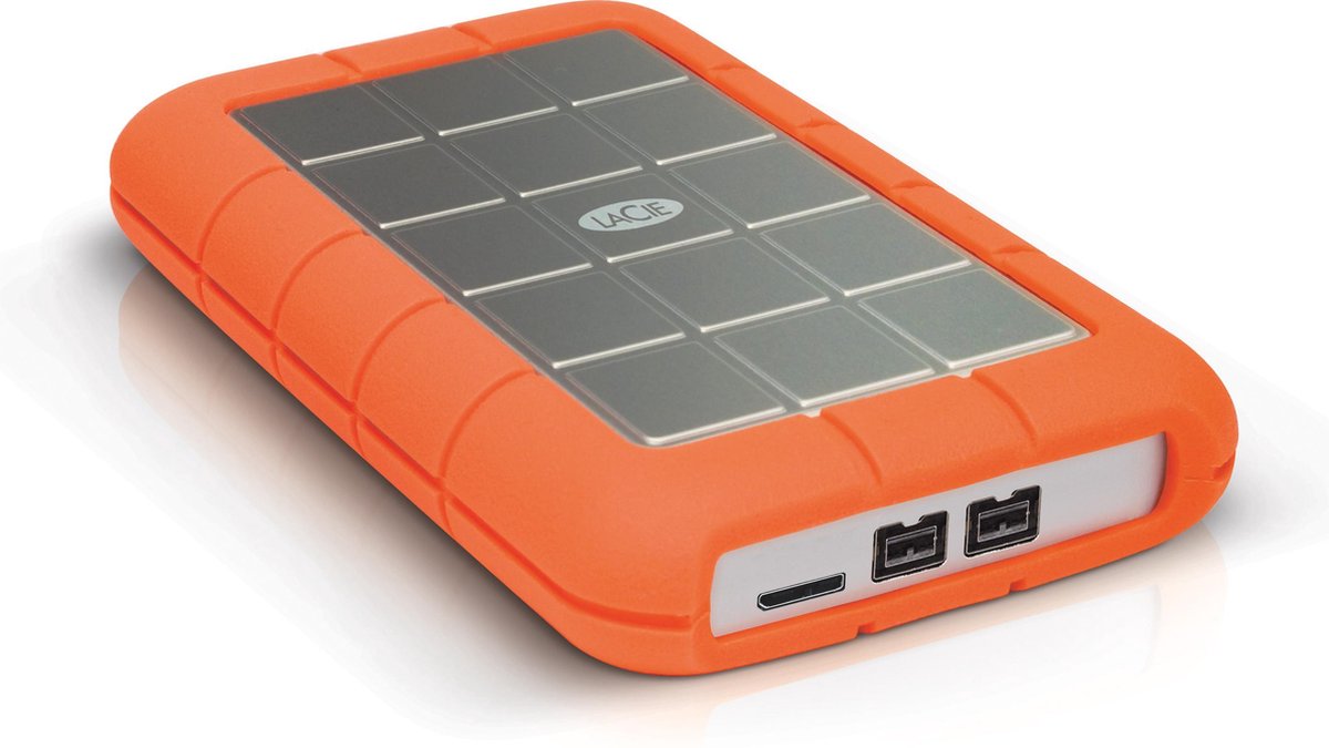 LaCie Rugged Triple Externe harde schijf 1TB Oranje